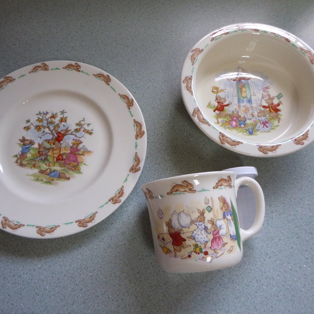 Bunnykins Dish Set